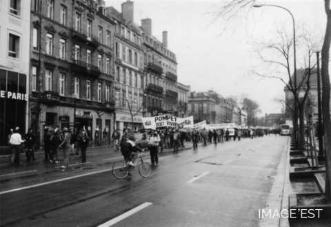 Manifestation ouvrière de 1984 (Metz)